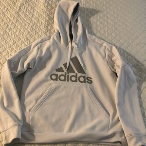 Adidas white hoodie